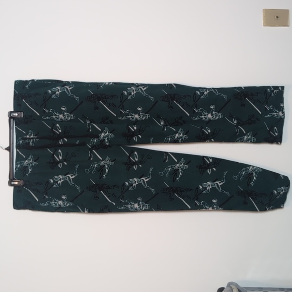 Croft & Barrow Fleece Football Lounge Pants Pajama Pants - Picture 1 of 5